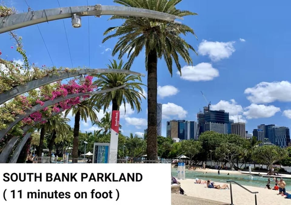 Nearby landmark, Day, People, Natural landscape, Beach, Text overlay, City view, Sea view, group of guests