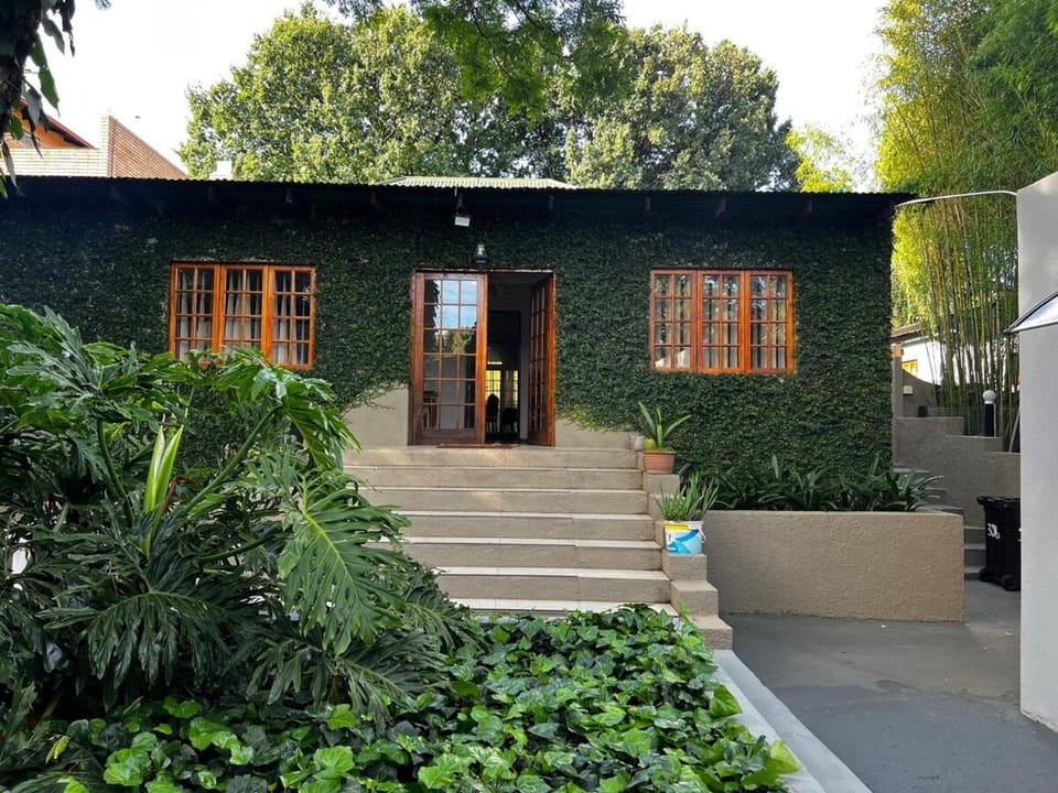 Property building, Garden view