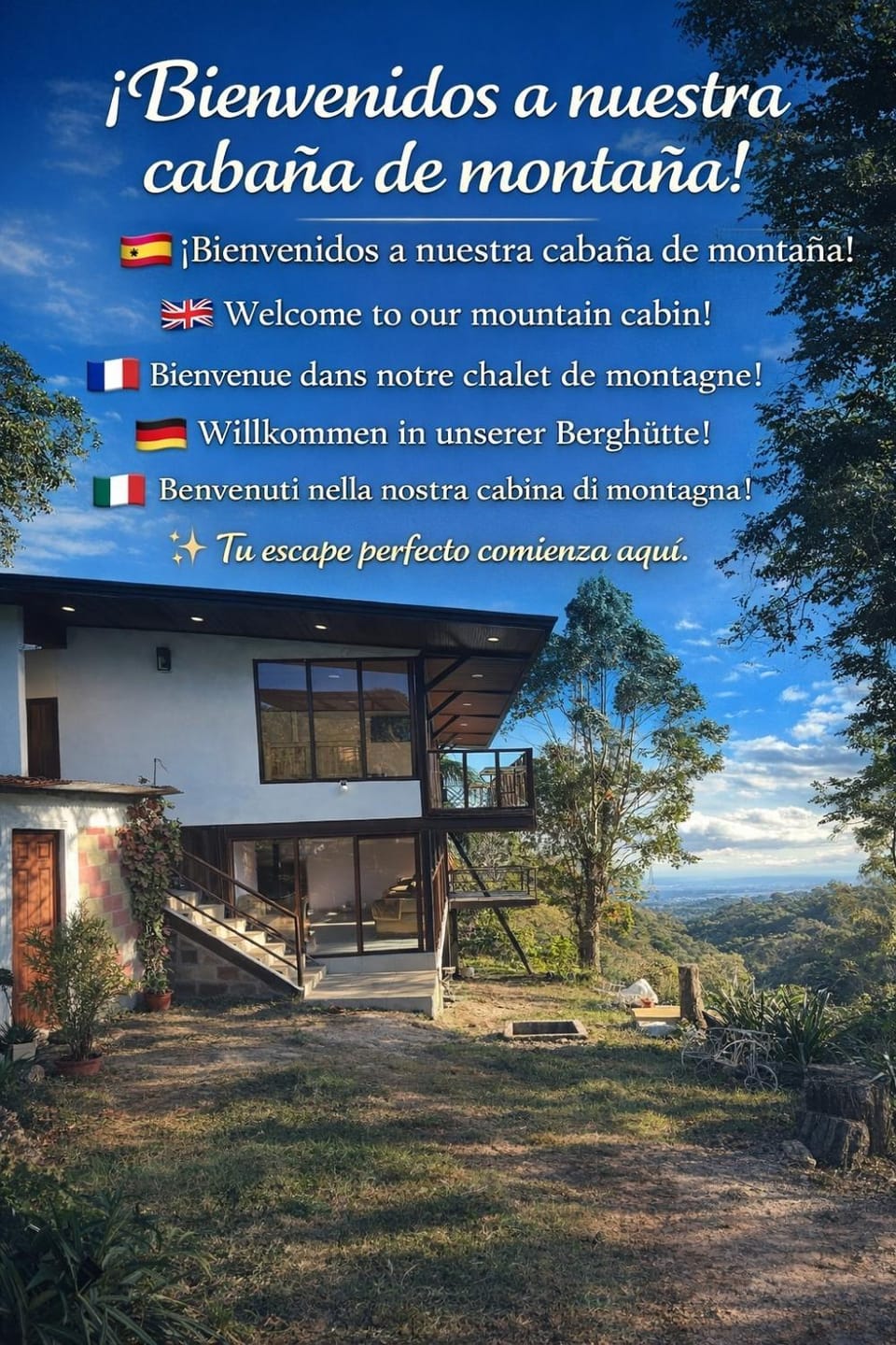 Beautiful view cabin in Boquete Cabin in Boquete