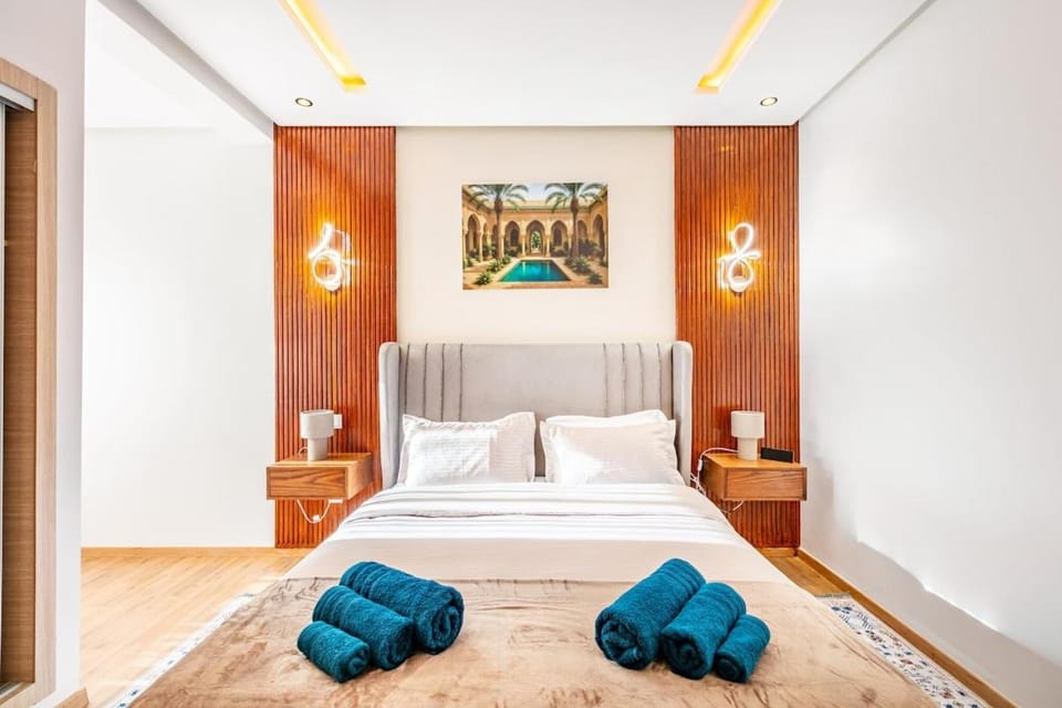 NEW Guéliz I Blue Mirage I Crafts and modernity Apartment in Marrakesh