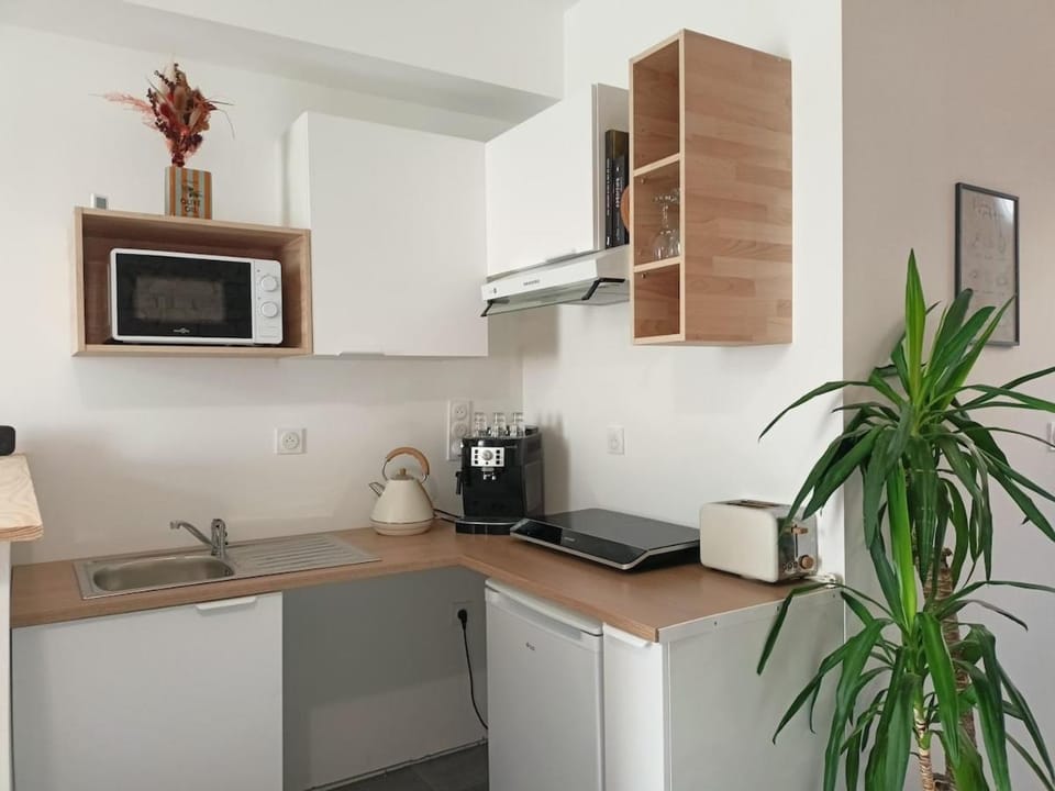 Coffee/tea facilities, Kitchen or kitchenette, toaster