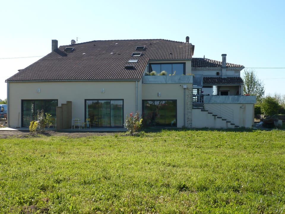 Property building, Patio, Garden view