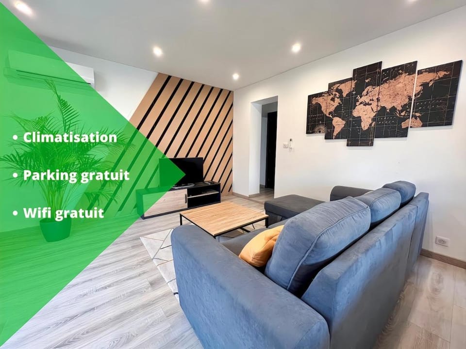 Le Moderna - Clim Parking Wifi Apartment in Nouvelle-Aquitaine