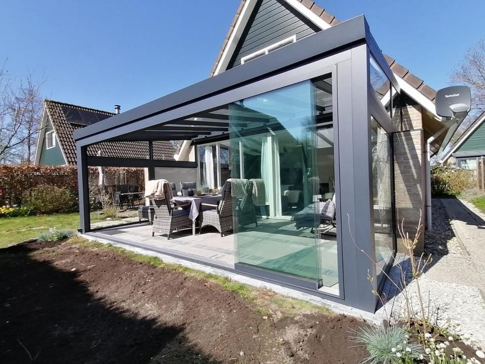 Property building, Garden, Garden view
