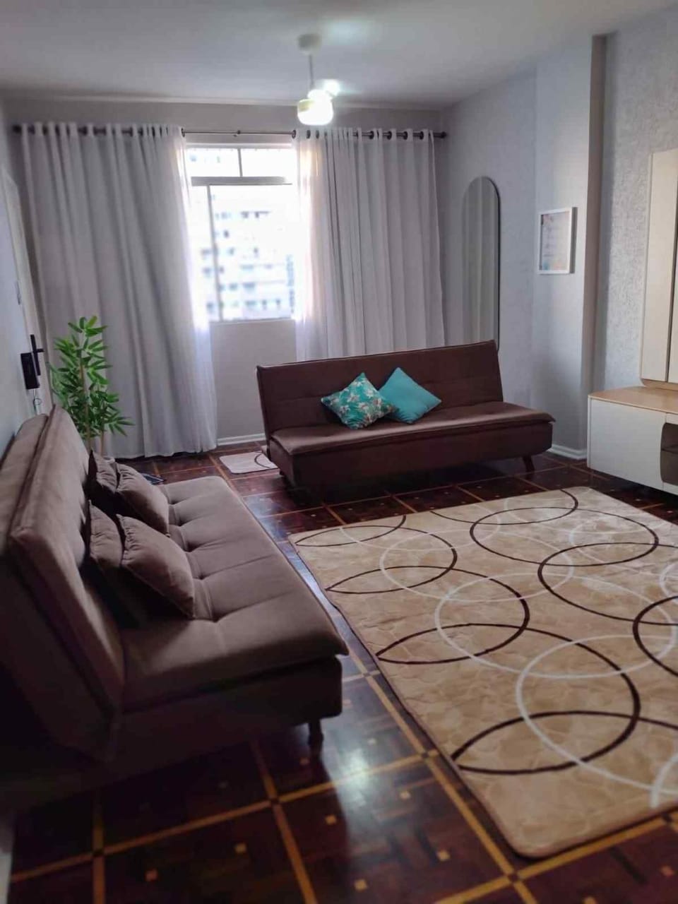 Apartamento pé na areia e vista mar - Boqueirã Apartment in State of São Paulo