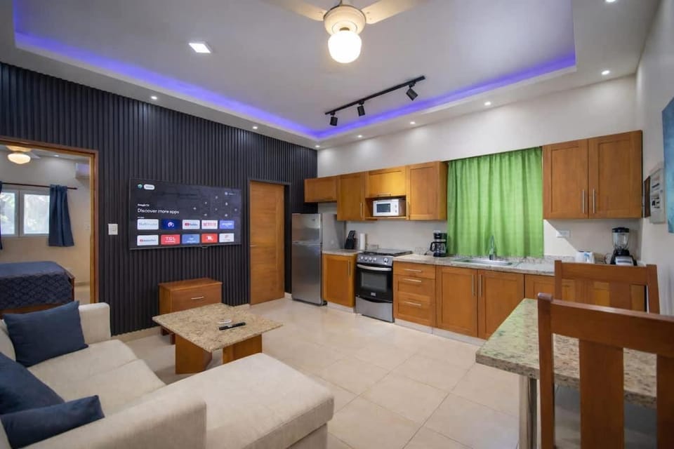 1BR Apt with Pool & Cigar Bar Lounge Casa de Compai Apartment in Sosua