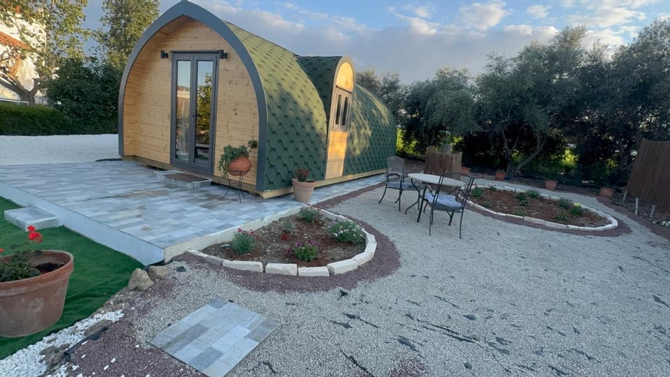 Casa Leandro glamping wooden tiny house Chalet in Poli Crysochous