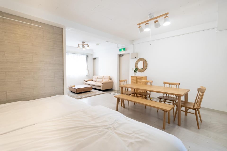 Facade/entrance, Bed, Living room, Dining area, Bedroom