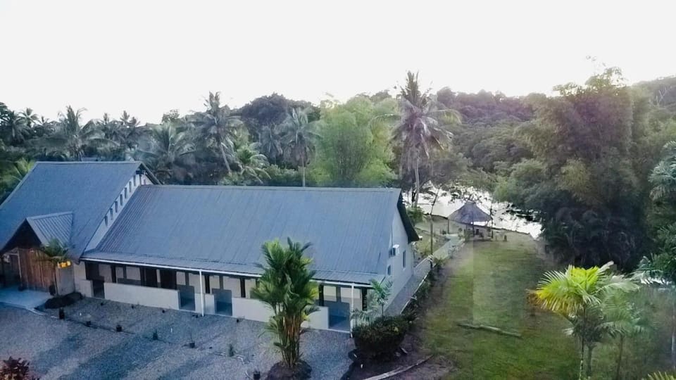 Property building, Garden view