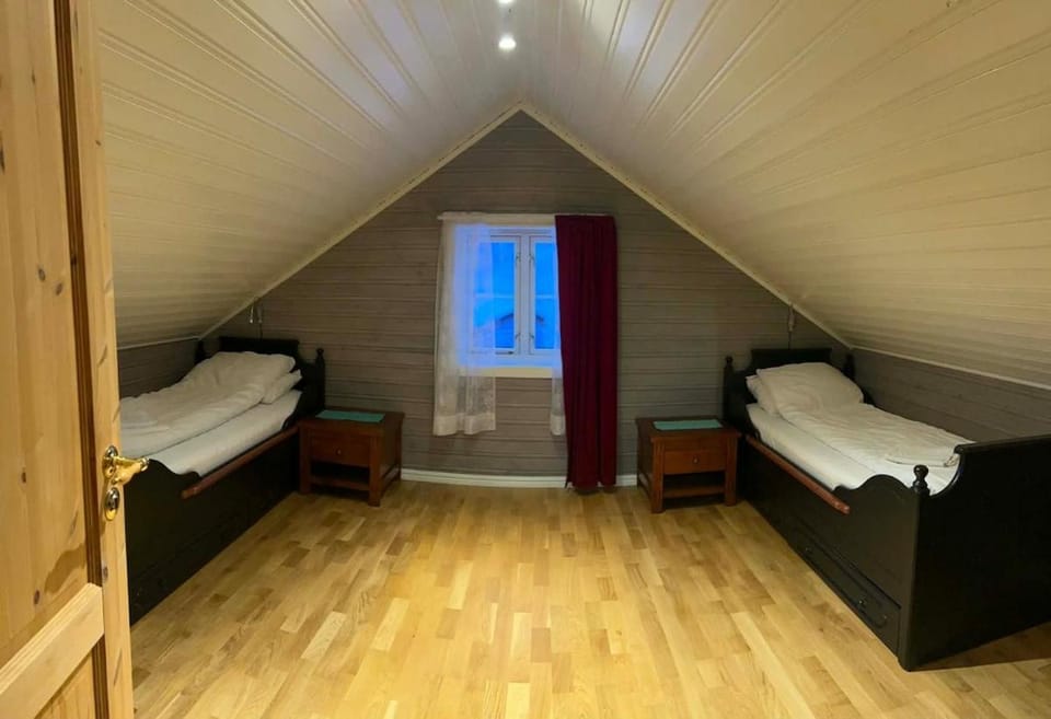 The house in Vika House in Nordland, Norway