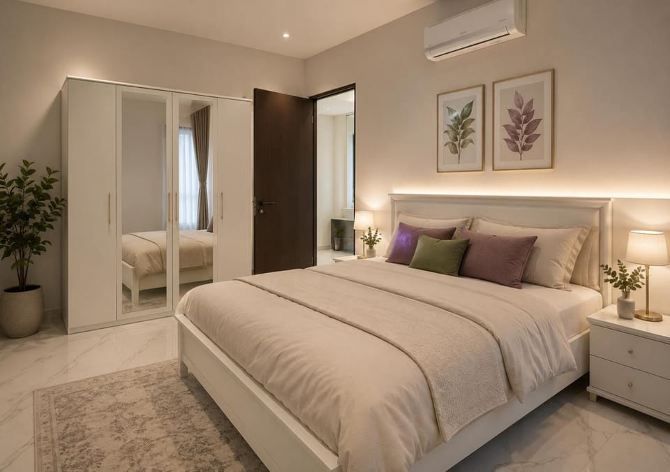 Bed, Bedroom