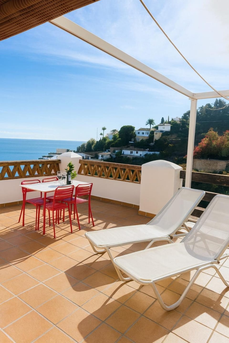 Off site, Day, Natural landscape, View (from property/room), Balcony/Terrace, Dining area, Mountain view, Pool view, Pool view, Sea view, Sea view, Street view