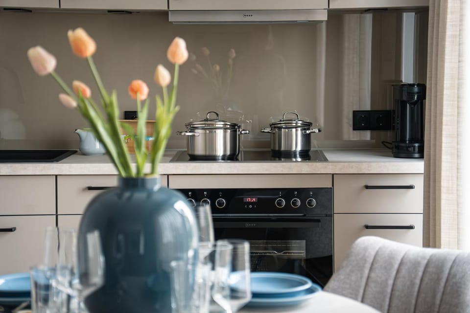 Kitchen or kitchenette, Living room