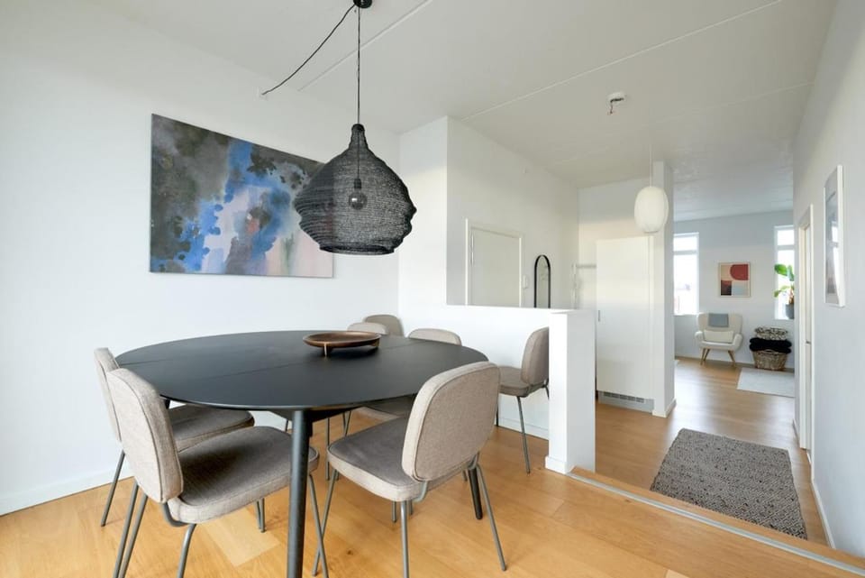 Penthouse with seaview & free parking Apartment in Copenhagen