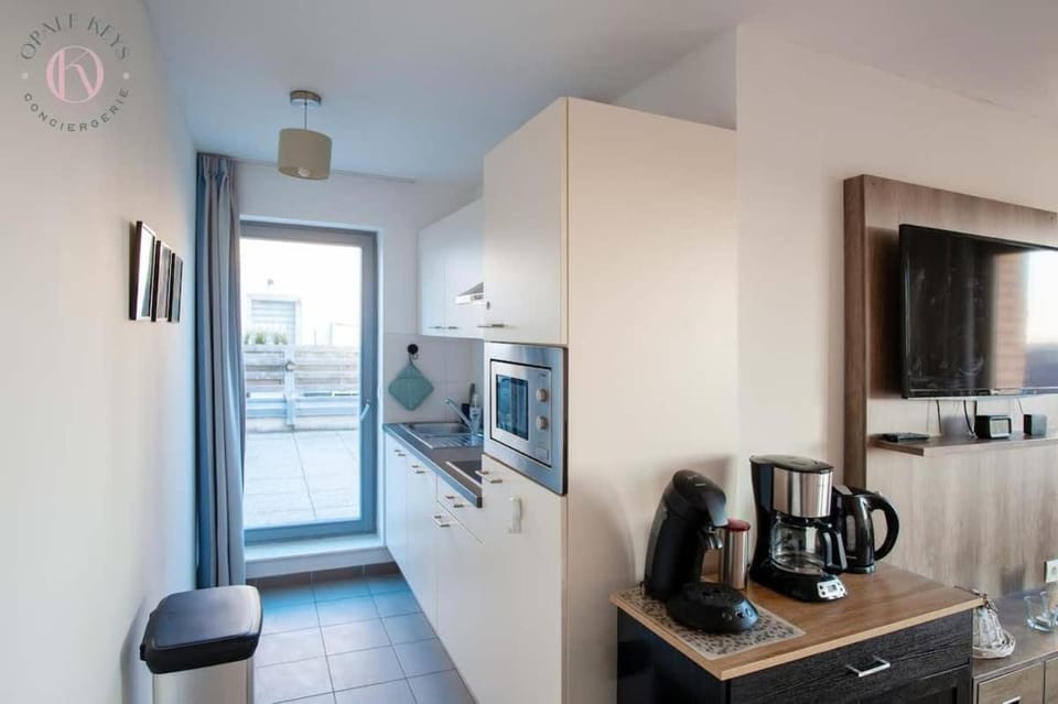Les Sirènes Contentes - 300 m Plage - Terrace - 2 bedrooms & cabin area Cabin in Bray-Dunes