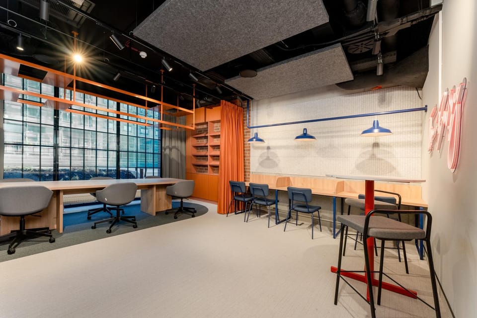 Seating area, Quiet street view