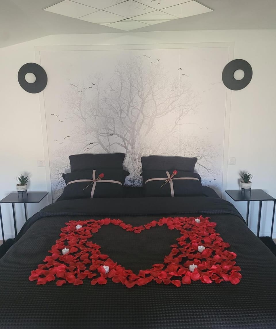 Logement cocooning avec jacuzzi and sauna privatifs House in Nouvelle-Aquitaine