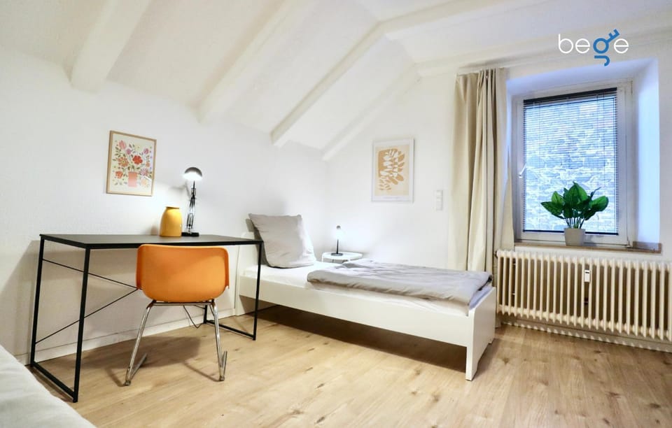 Bed, Photo of the whole room, Bedroom, soundproof