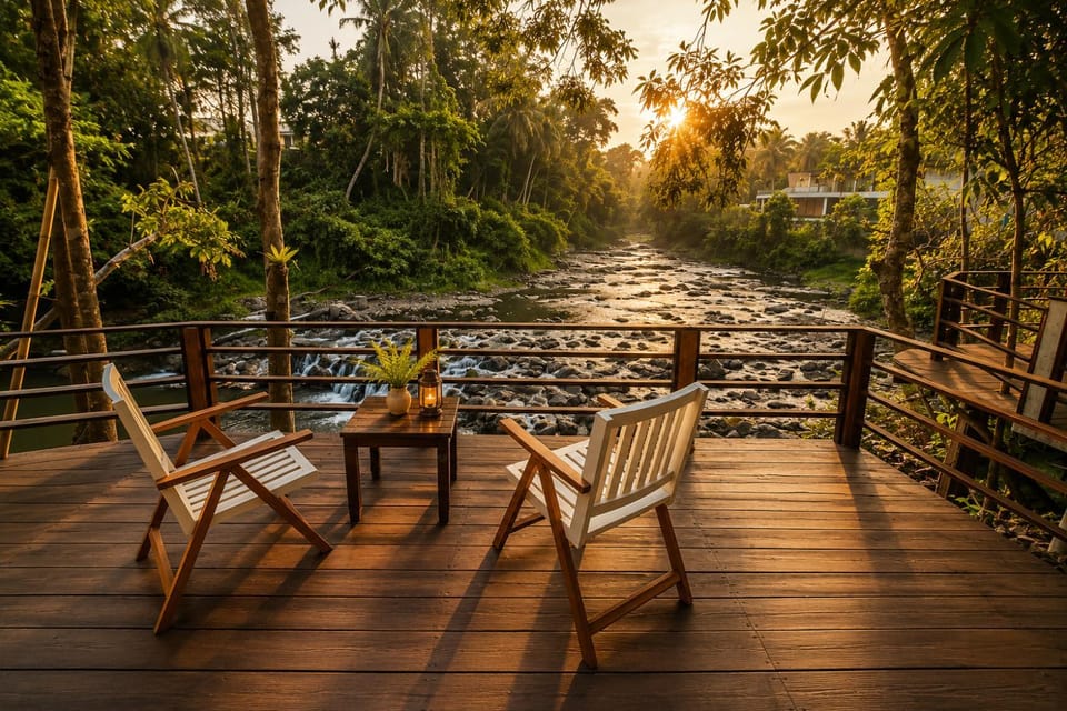 Day, Natural landscape, View (from property/room), Balcony/Terrace, Balcony/Terrace, River view