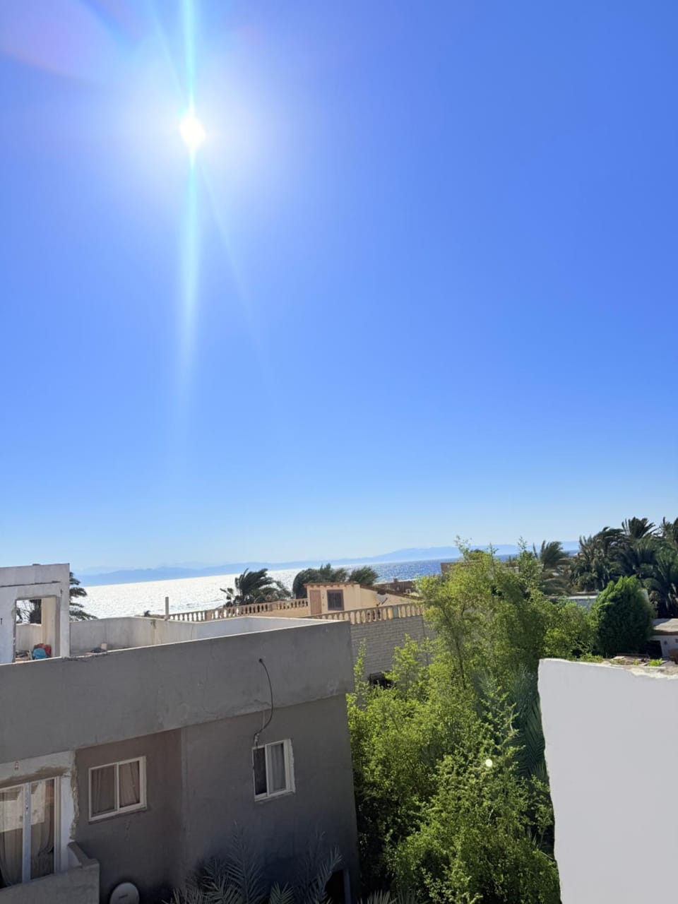 Bedro Rooftop Studio 2 Private Balcony & Sea View 1 Min to Beach Apartment in South Sinai Governorate