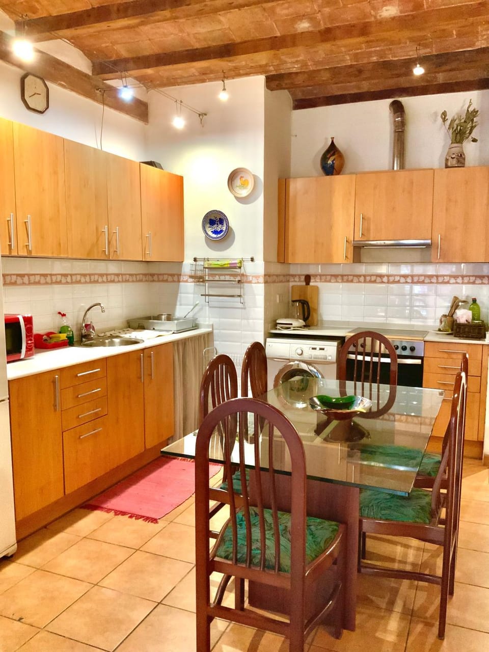Kitchen or kitchenette, Dining area, minibar, pet friendly, stove