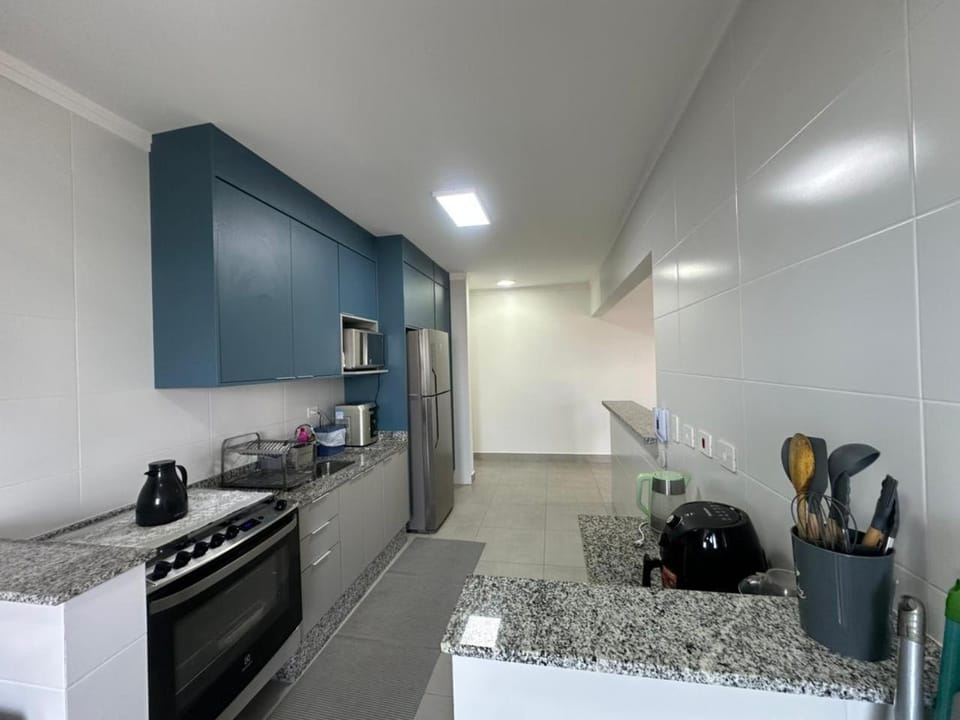 Apartamento com vista para o mar Praia Grande - Aviação Apartment in State of São Paulo