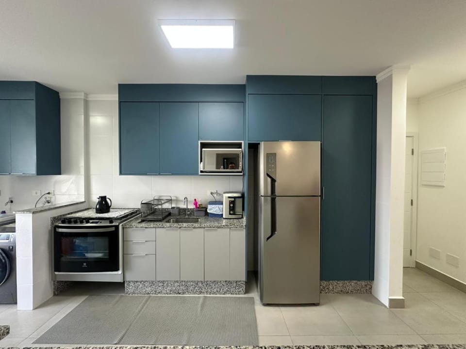 Apartamento com vista para o mar Praia Grande - Aviação Apartment in State of São Paulo