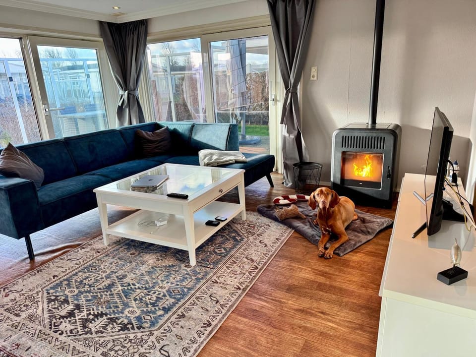 Breskens Chalet Maritim mit Zaun Haus Nr J267 House in Zeeland, Netherlands
