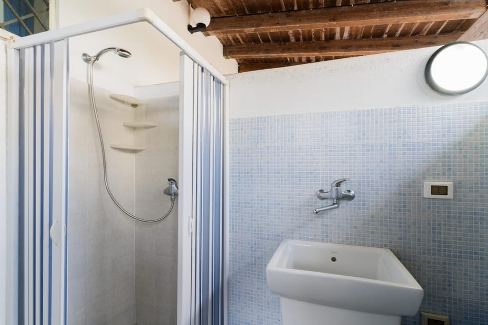 Bathroom, Living room