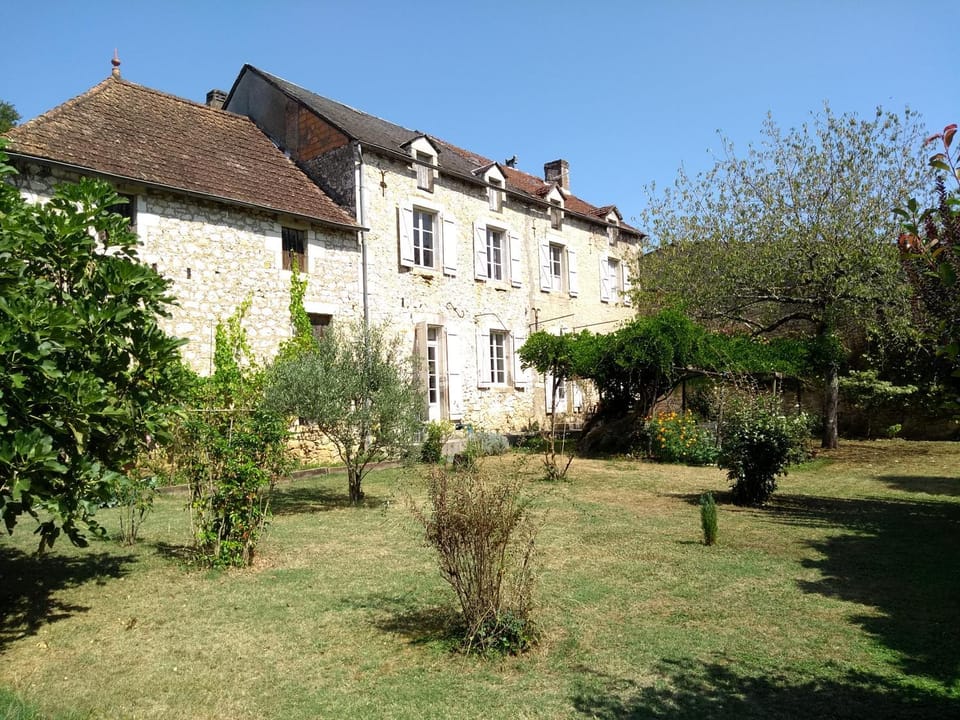 Property building, Spring, Garden, Garden view