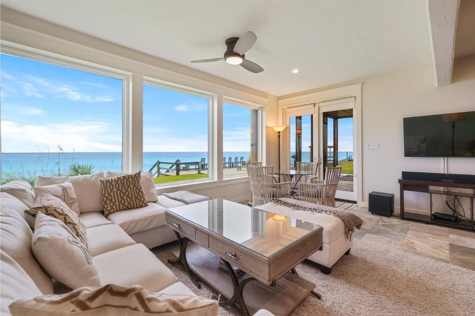 The Point - Oceanfront Home in Blue Mountain Beach with Secluded Pool Area & Direct Beach Access House in Blue Mountain Beach