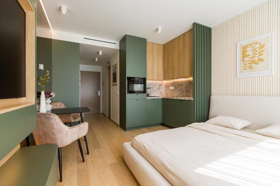 Vydrica River View Studio Apartment in Bratislava