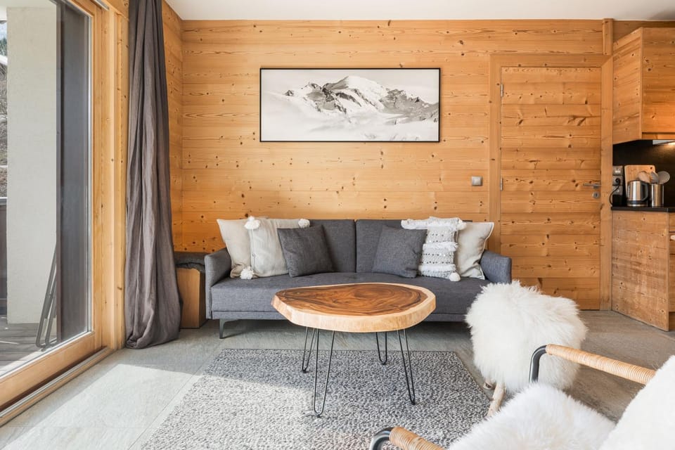 Lyret - Moderne 2CH 2SDB Vue MtBlanc 250m Remontee Apartment in Les Houches