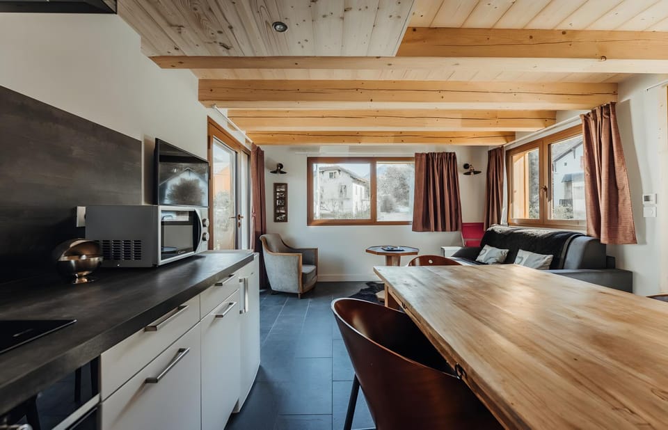 Marius - Chalet 1CH Jardin Garage Balcons 5mnCentre Chalet in Chamonix