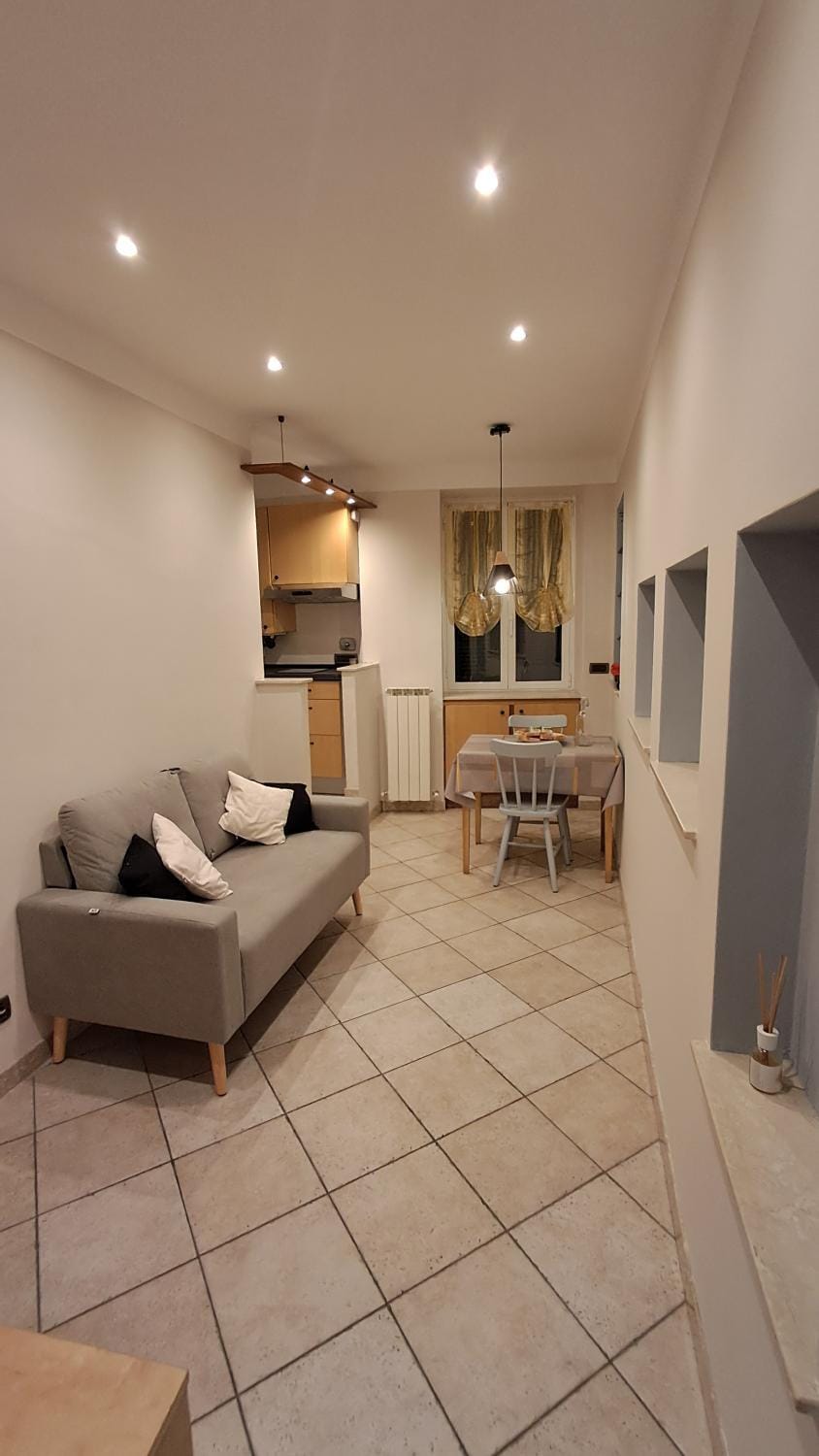 Living room, heating