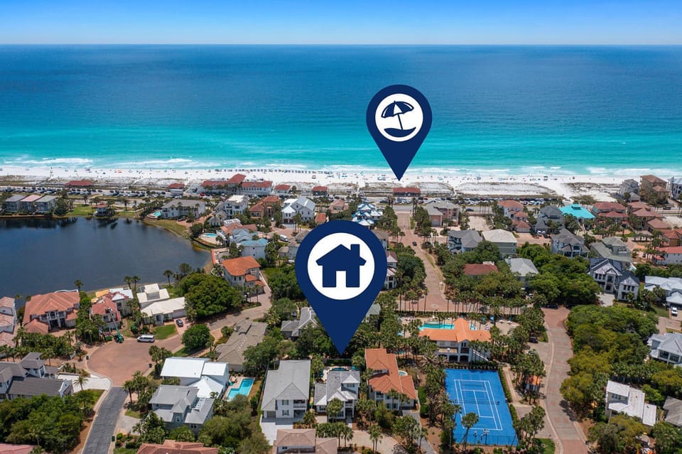Tropical Dreams by the Sea - Vacation Home with Private Pool & Close Proximity to Beach House in Destin