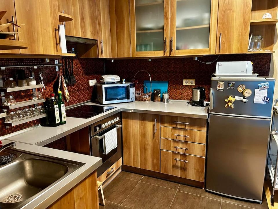 Kitchen or kitchenette, kitchen