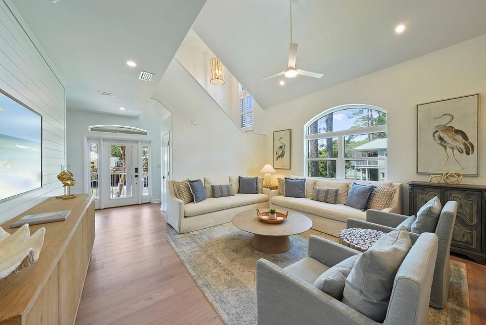 Whispering Dunes - Beach Cottage with Private Pool & Golf Cart House in South Walton County