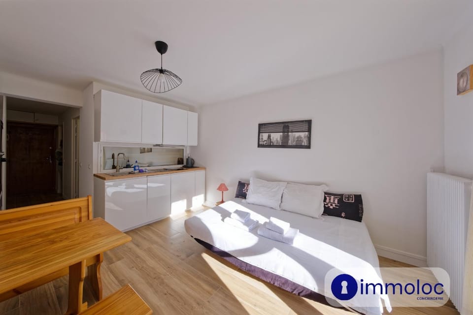 Studio central Auron 200 meters from the departure of the gondola Apartment in Saint-Étienne-de-Tinée