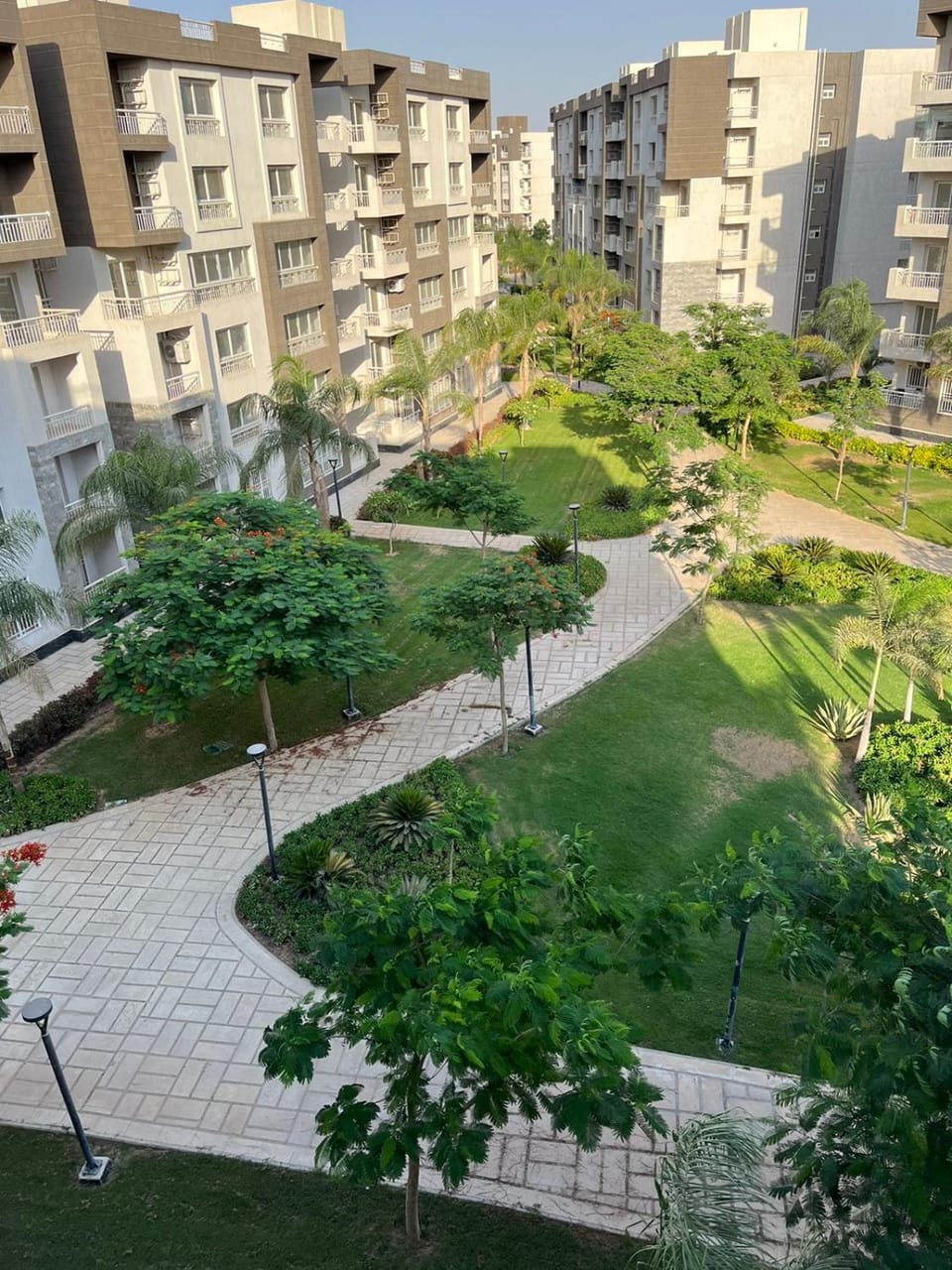 Property building, Spring, Day, Neighbourhood, Natural landscape, Garden, View (from property/room), City view, Garden view, Street view, Location