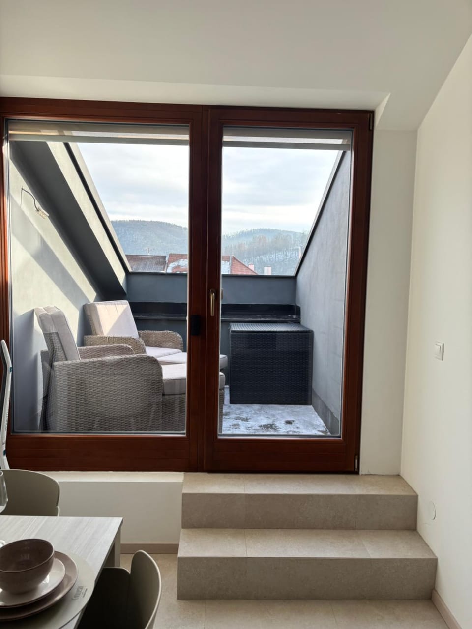 View (from property/room), Balcony/Terrace, Seating area