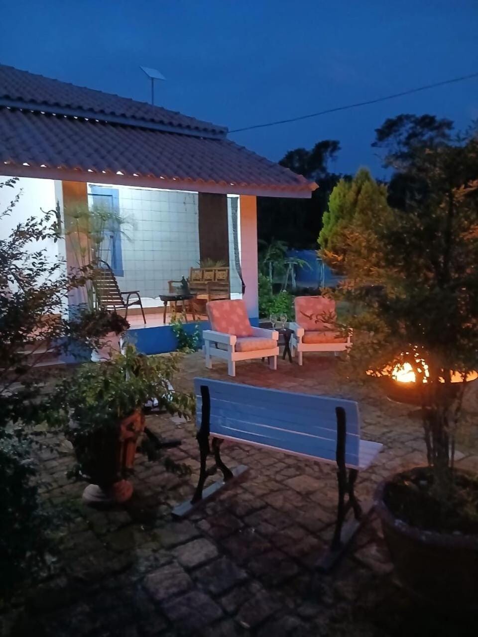 Patio, Night