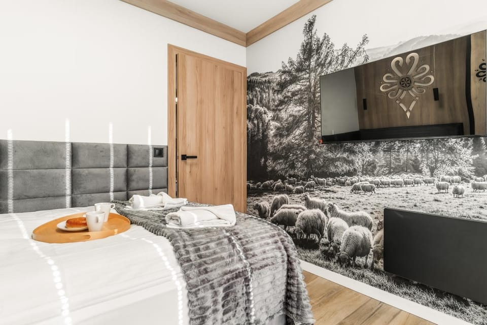 Bed, TV and multimedia, Photo of the whole room, Bedroom