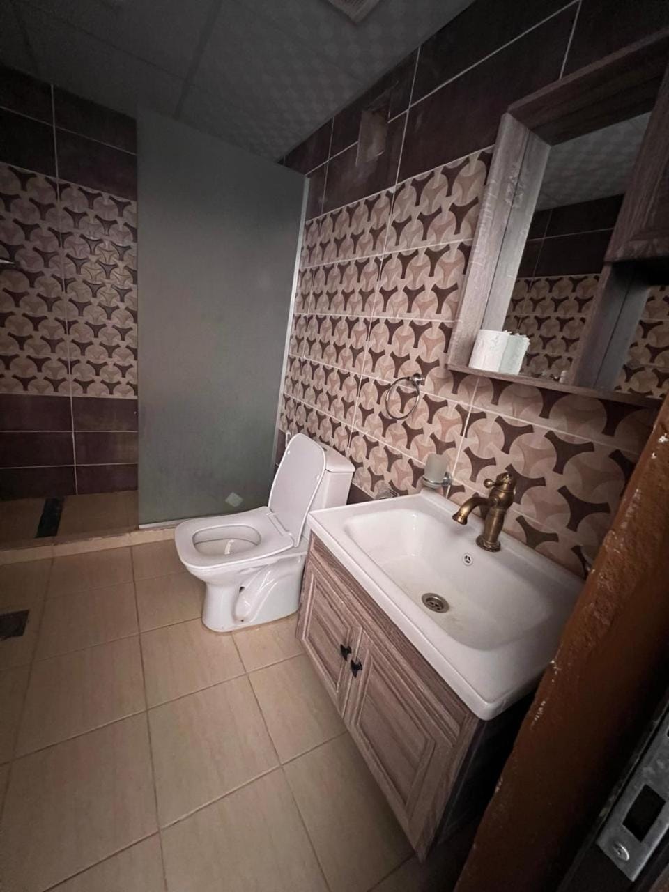 Shower, Toilet, Bathroom, towels