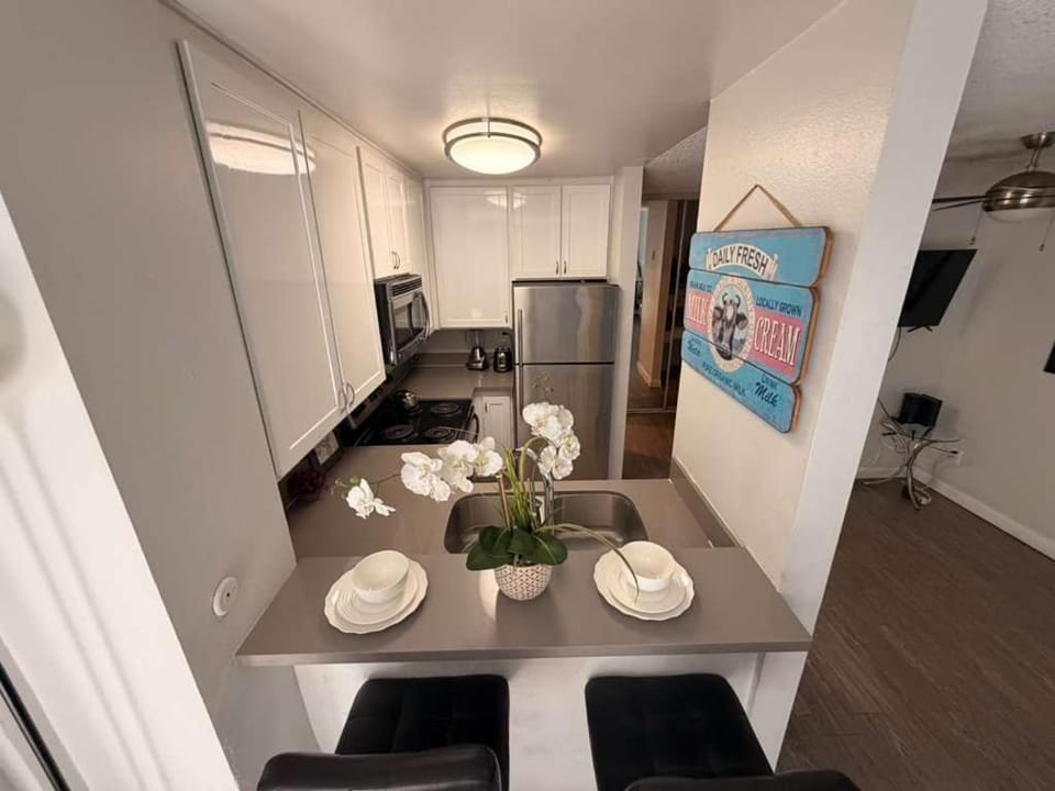 Kitchen or kitchenette, kitchen