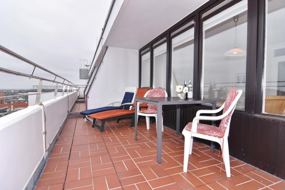 Sylter Welle, Whg 107, Penthouse, Landseite mit Inselblick 10OG Apartment in Westerland