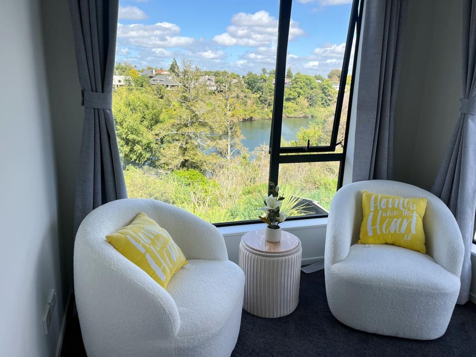 Seating area, River view