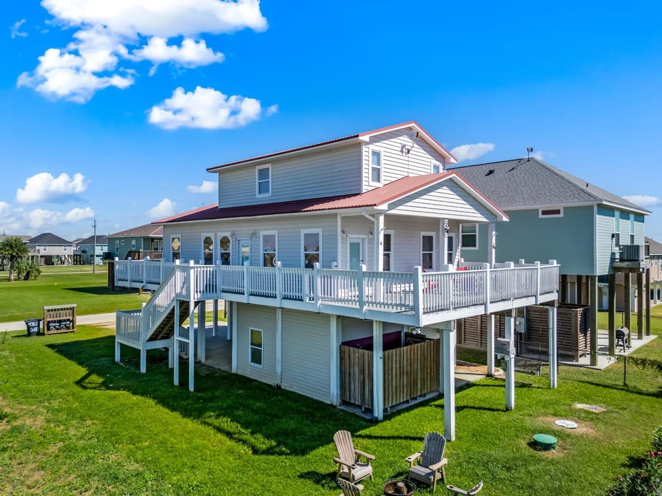 Once Upon A Tide House in Bolivar Peninsula