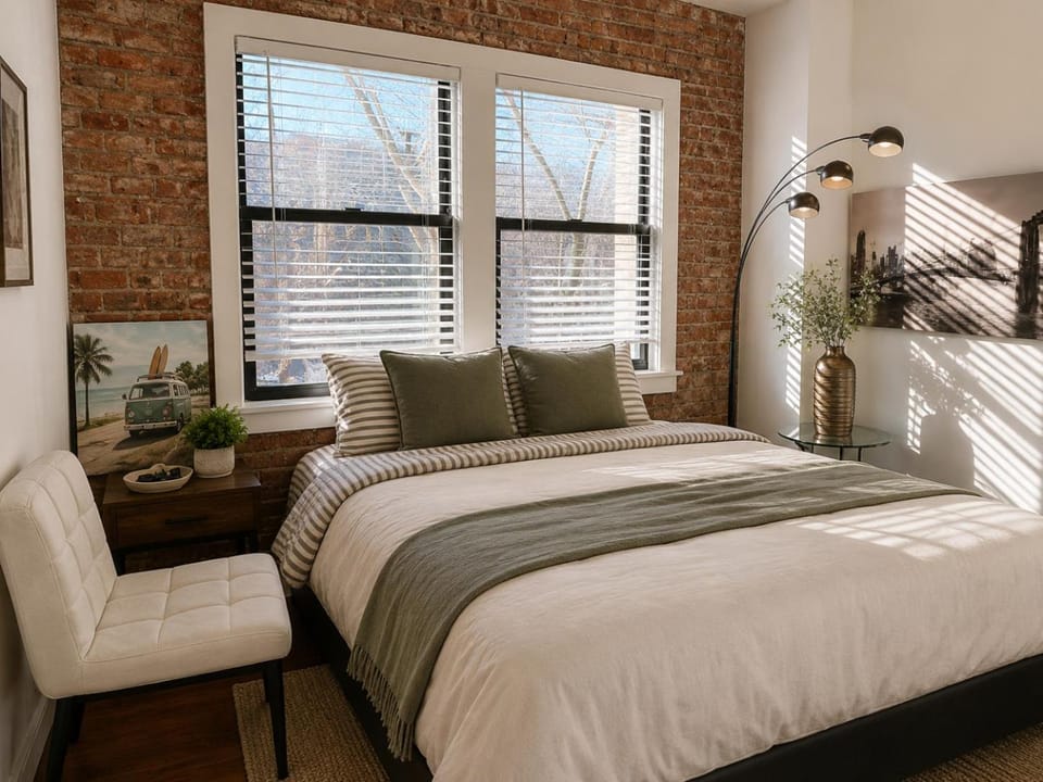 Bed, Bedroom