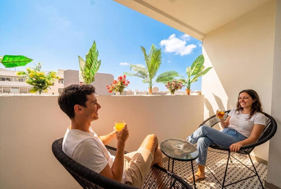 Your Cozy Apartment with 2 Quiet Terraces Apartment in Casablanca